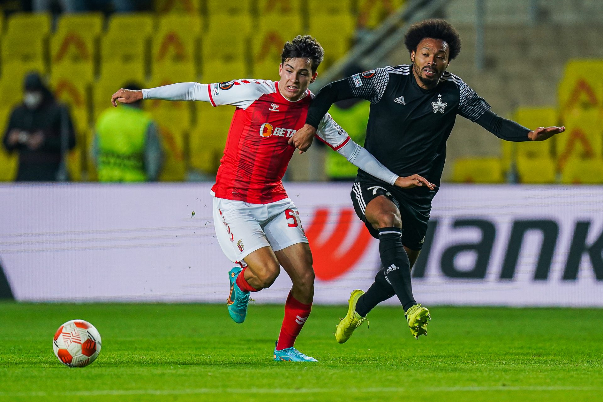 Liga Europa. Sp. Braga perde em casa do Sheriff por 2-0