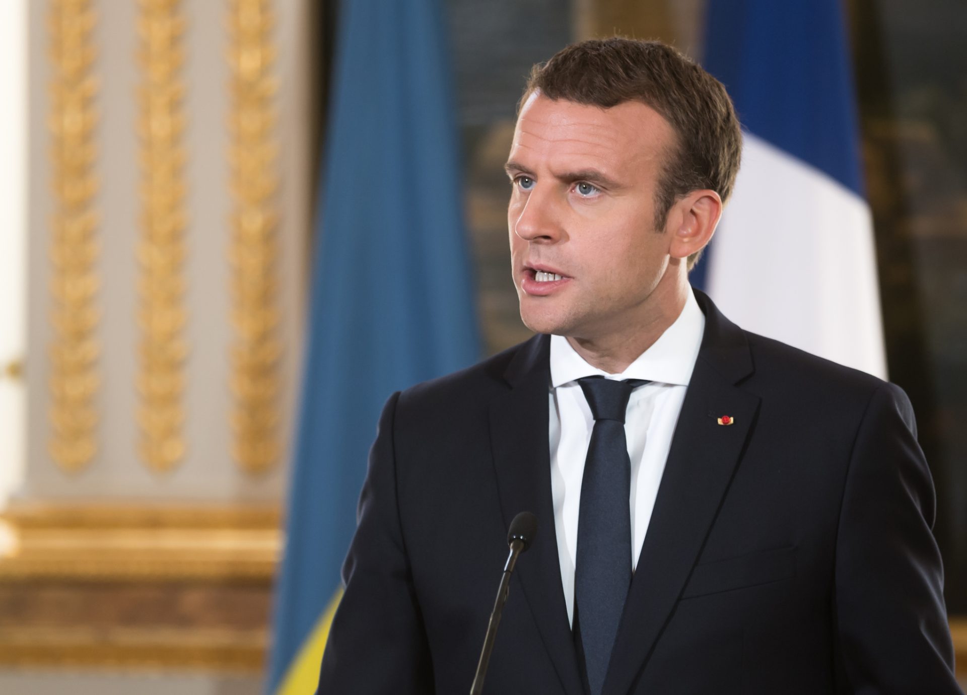 Emmanuel Macron fala hoje com Vladimir Putin