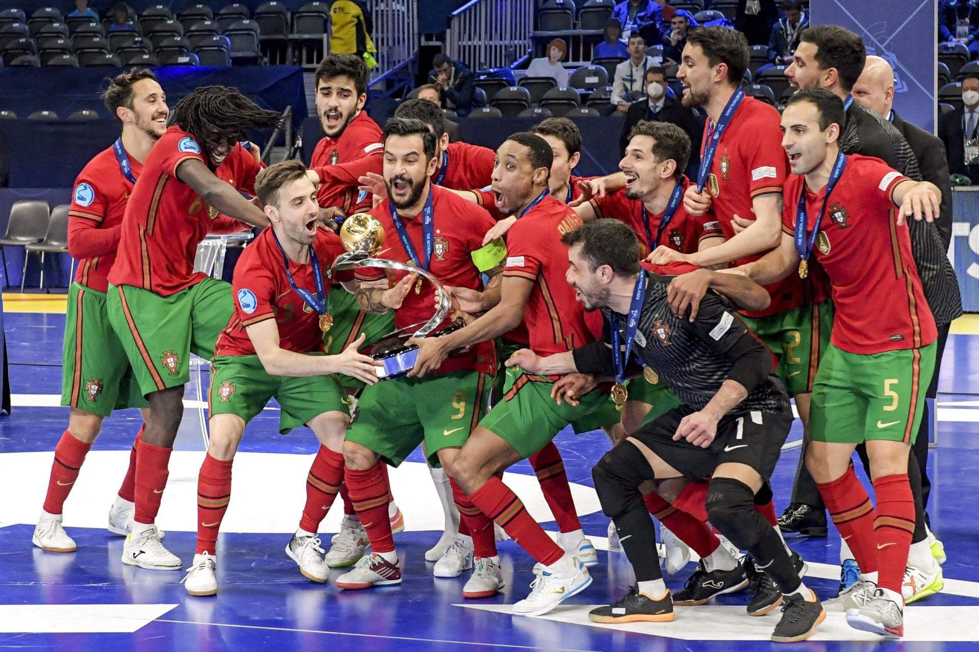 Presidente da República recebeu na manhã de segunda-feira a seleção de futsal