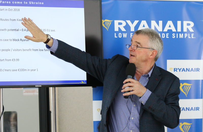 Ryanair oferece viagens à CEO da TAP durante um ano
