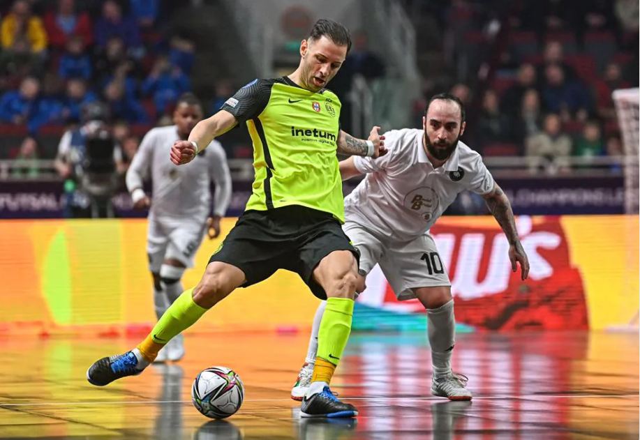 Sporting garante lugar na final da Champions de futsal