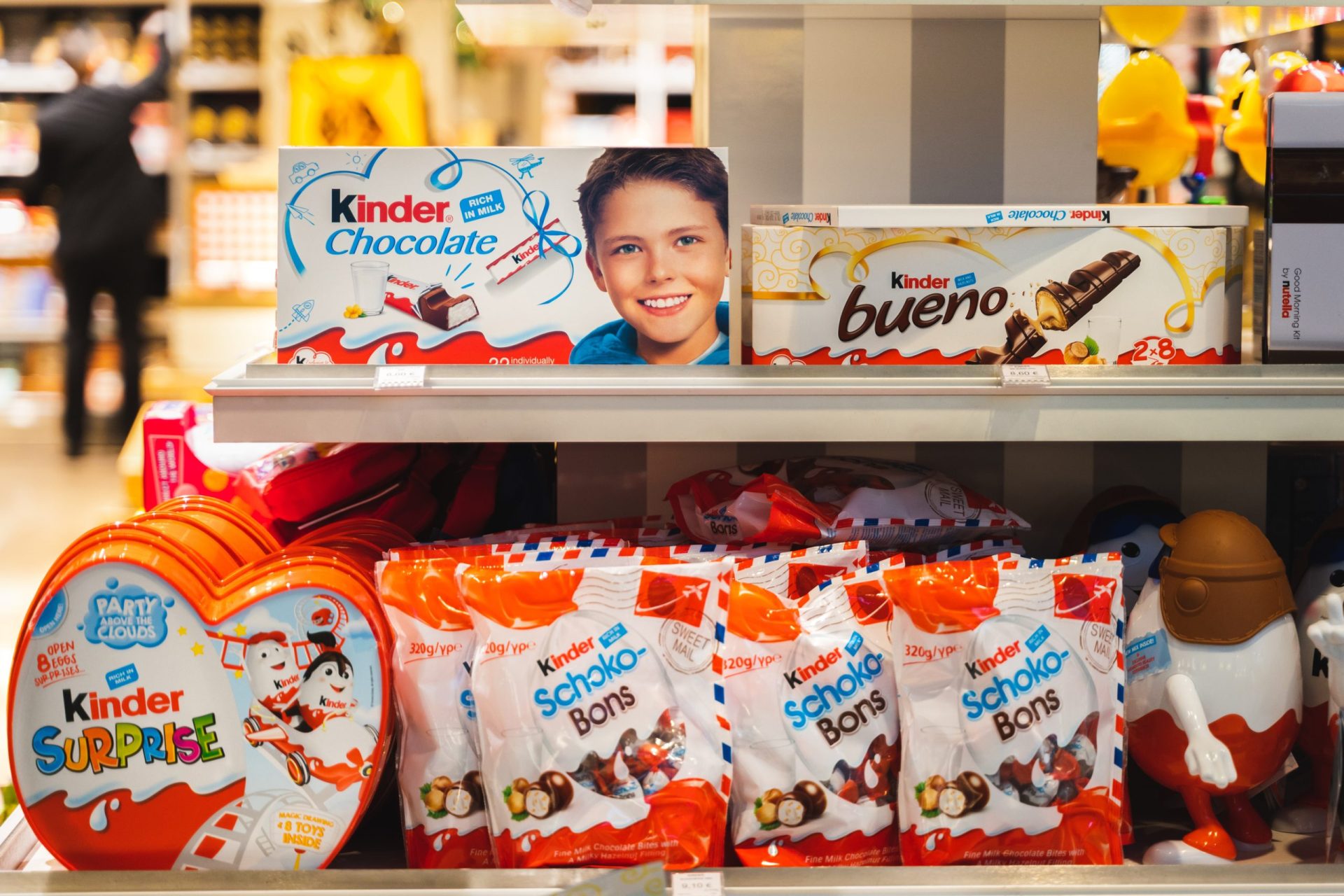 Lotes contaminados dos chocolates Kinder não vieram para Portugal