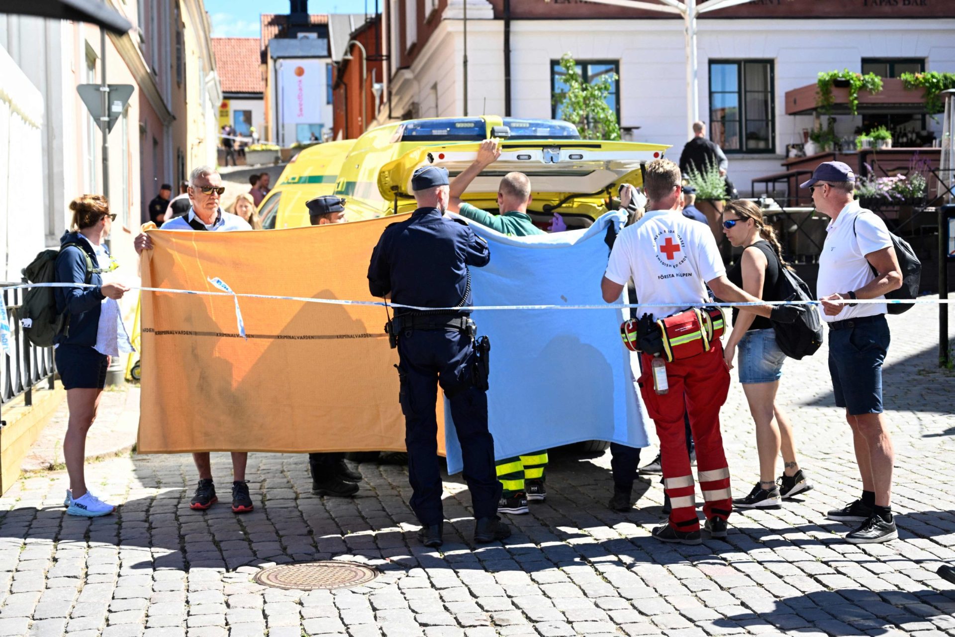 Mulher assassinada na Suécia com uma faca