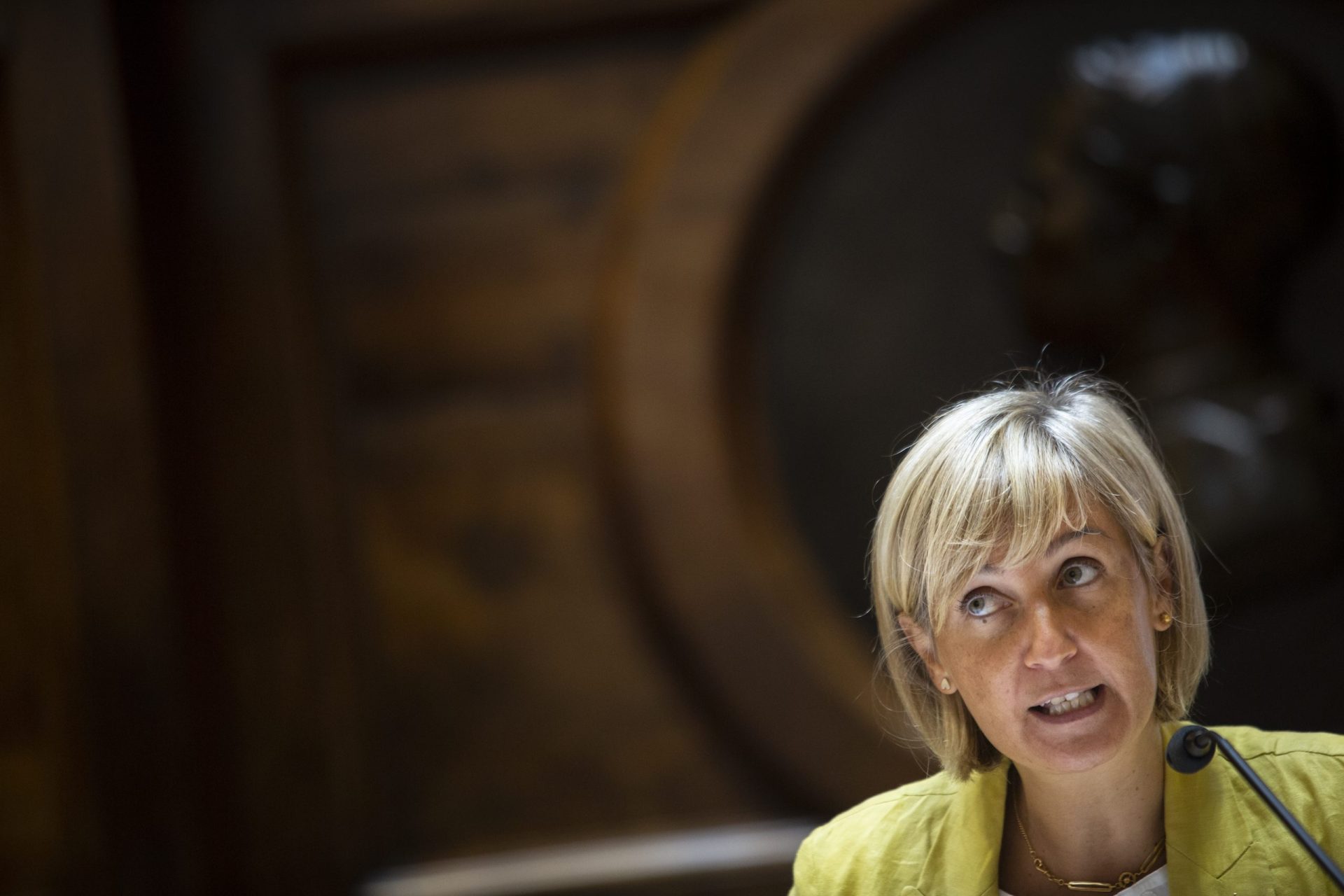 Marta Temido no Parlamento