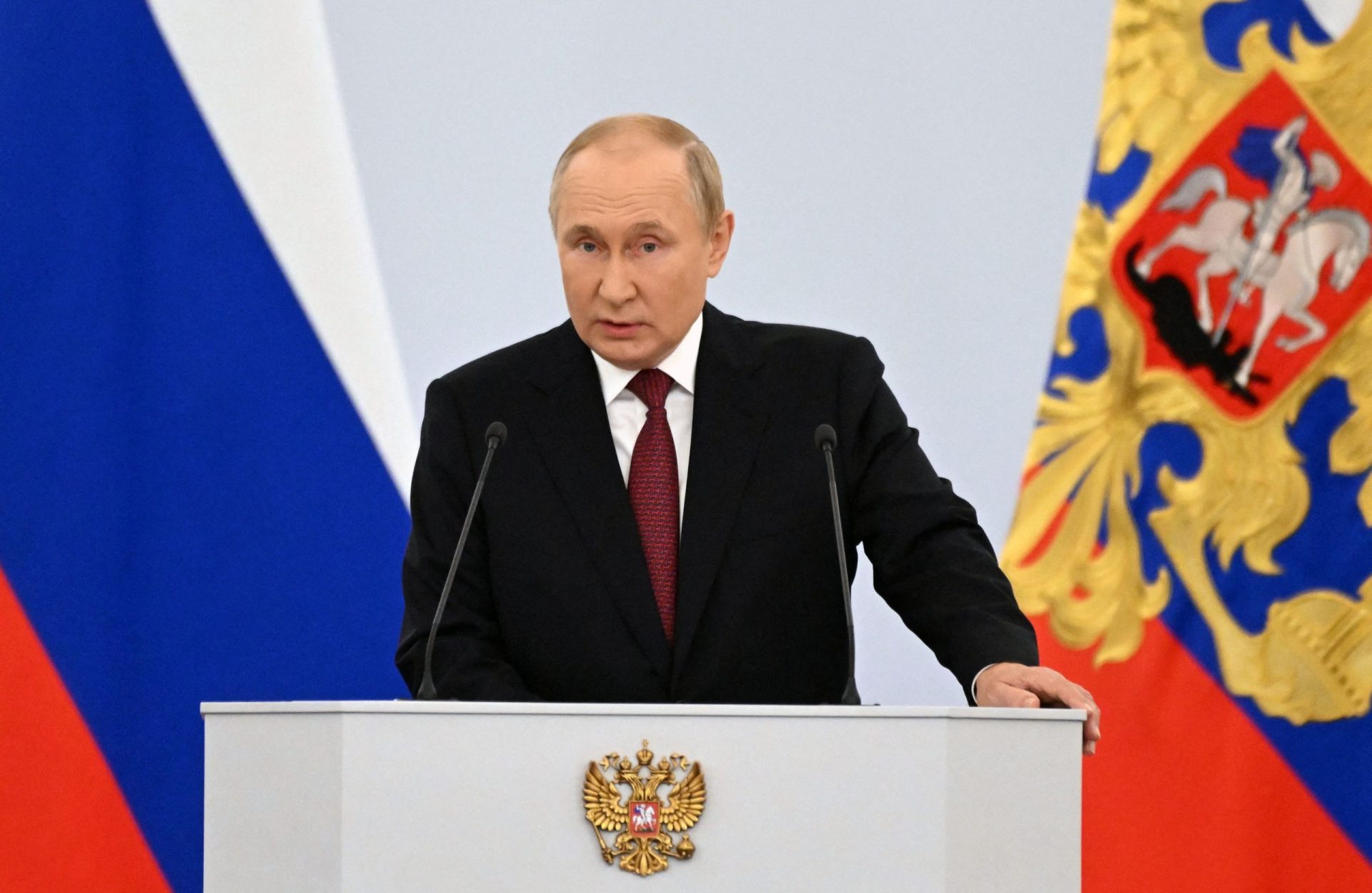 “O povo fez a sua escolha”. Putin formaliza anexação de territórios ucranianos