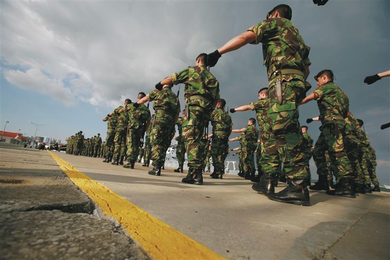 Curso de Comandos. Um dos militares deu ontem entrada no hospital já teve alta