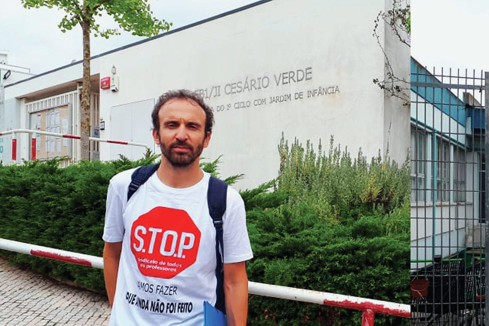 STOP. Sindicalista radical lidera manifestações na Educação