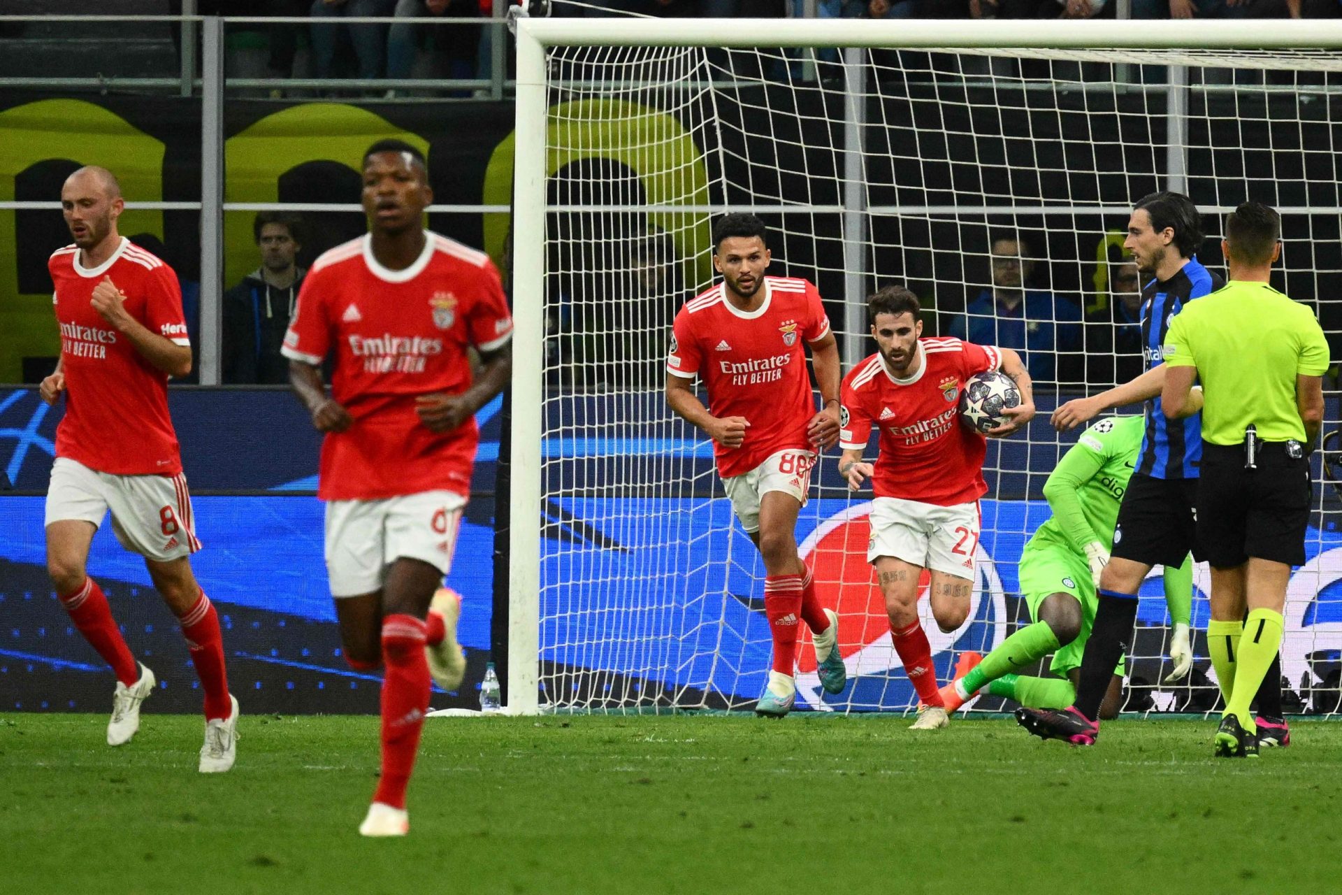 O Benfica está fora da Liga dos Campeões