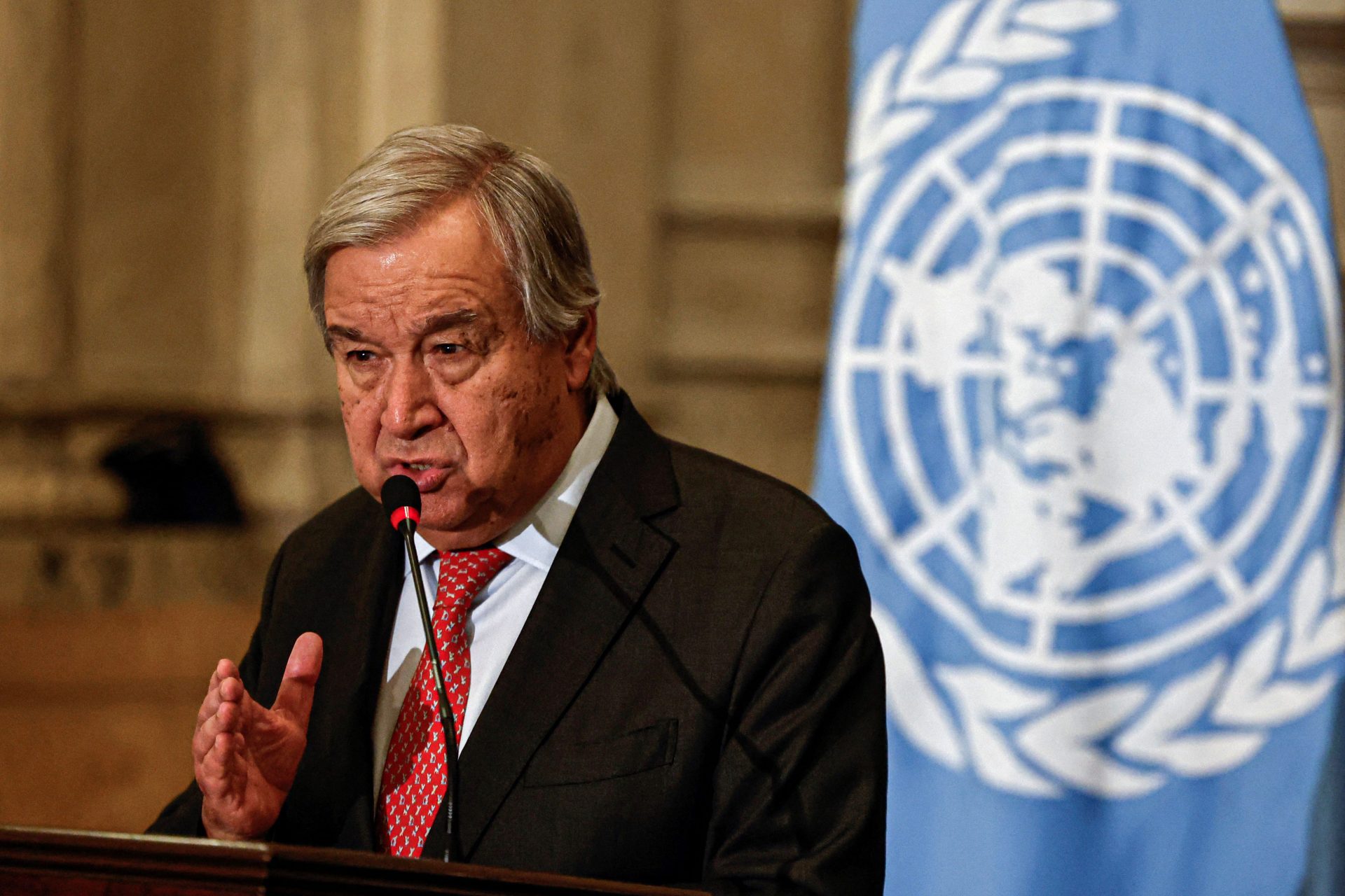 Retirada de população de Rafah é irrealista, considera Guterres