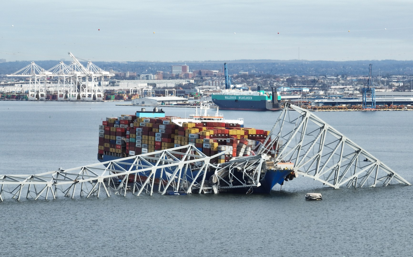 EUA. Recuperado mais um corpo das vítimas do acidente na ponte de Baltimore