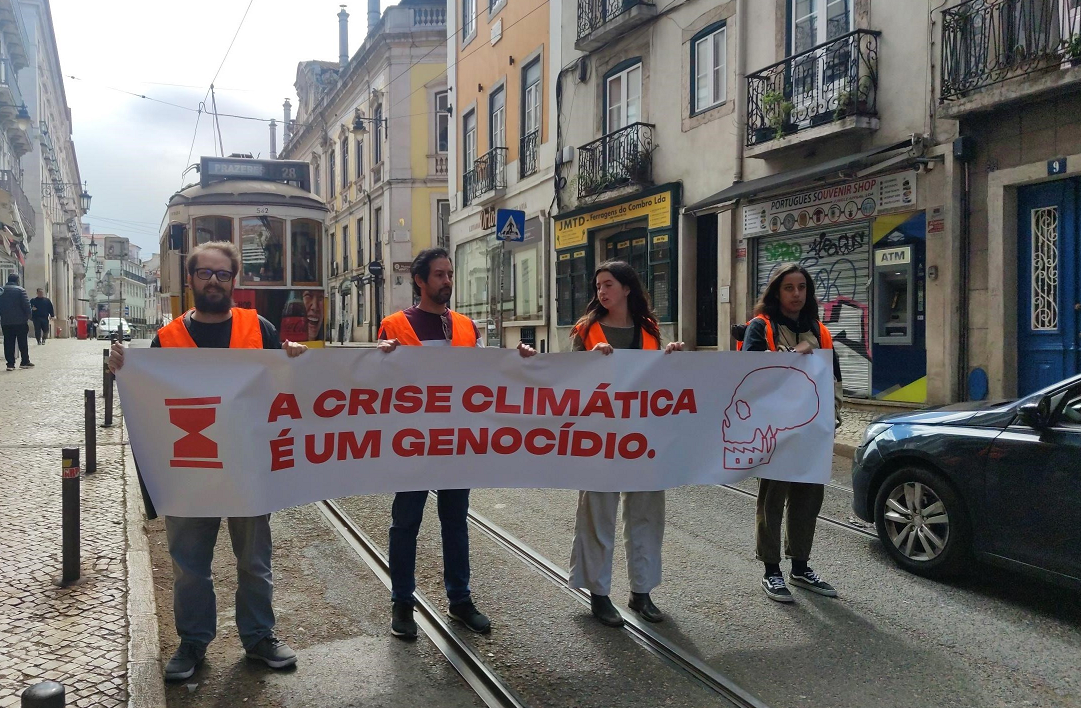 Climáximo. Quatro ativistas detidos em Lisboa