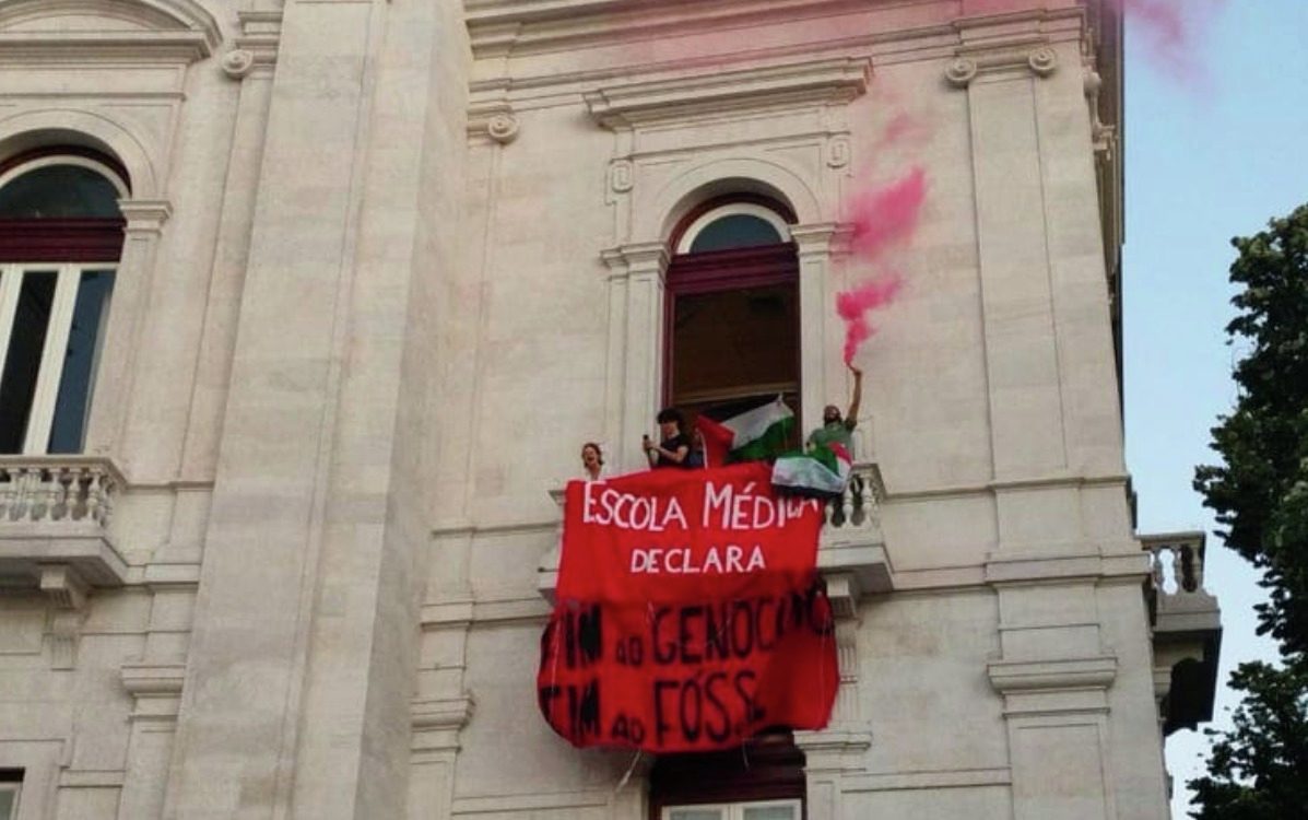 NOVA Medical School. Detidos manifestantes pró-Palestina que ocuparam faculdade