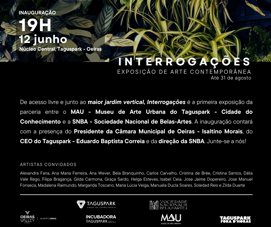 Taguspark inaugura exposição “Interrogações”