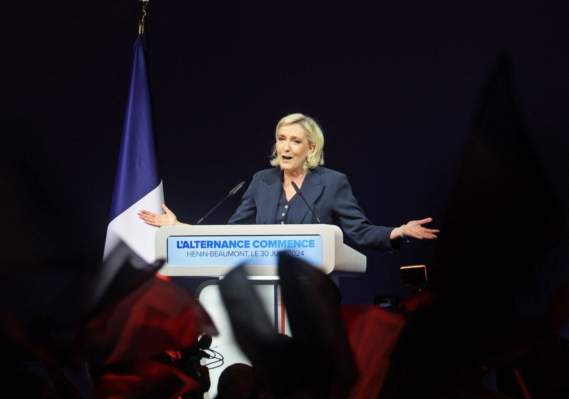 França. Le Pen  próxima do Poder