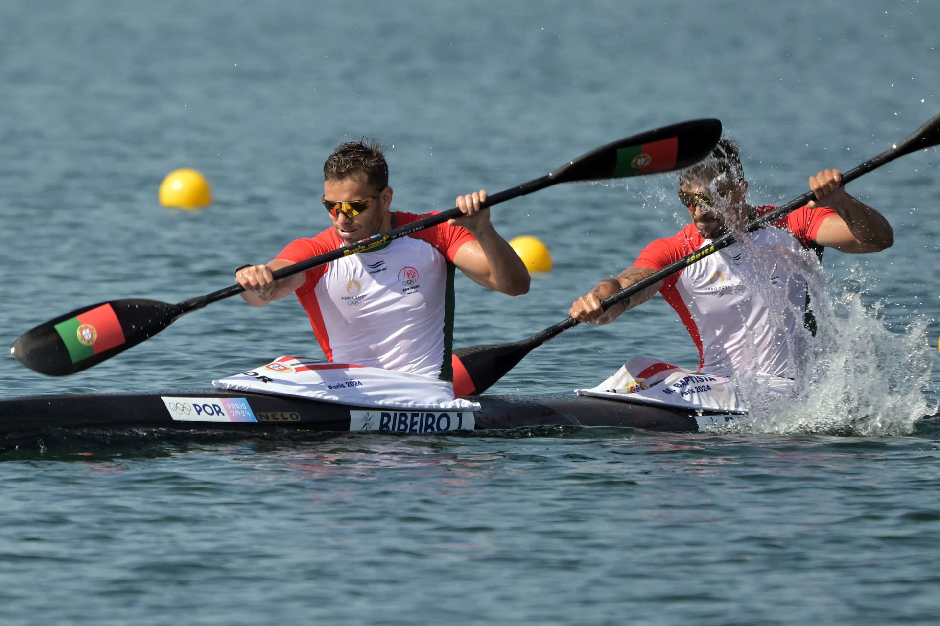 Canoístas portugueses terminam no sexto lugar na final de K2 500