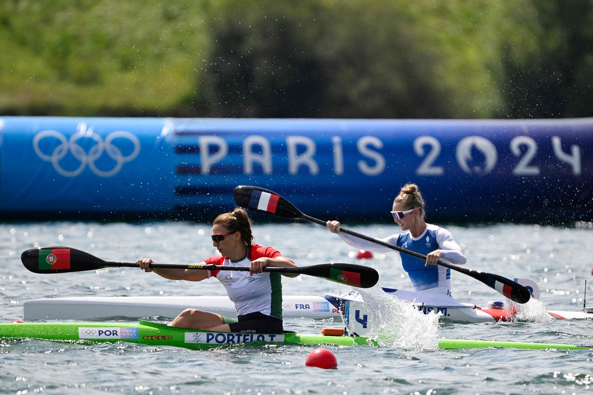 Teresa Portela termina no 10.ª lugar em K1 500 metros