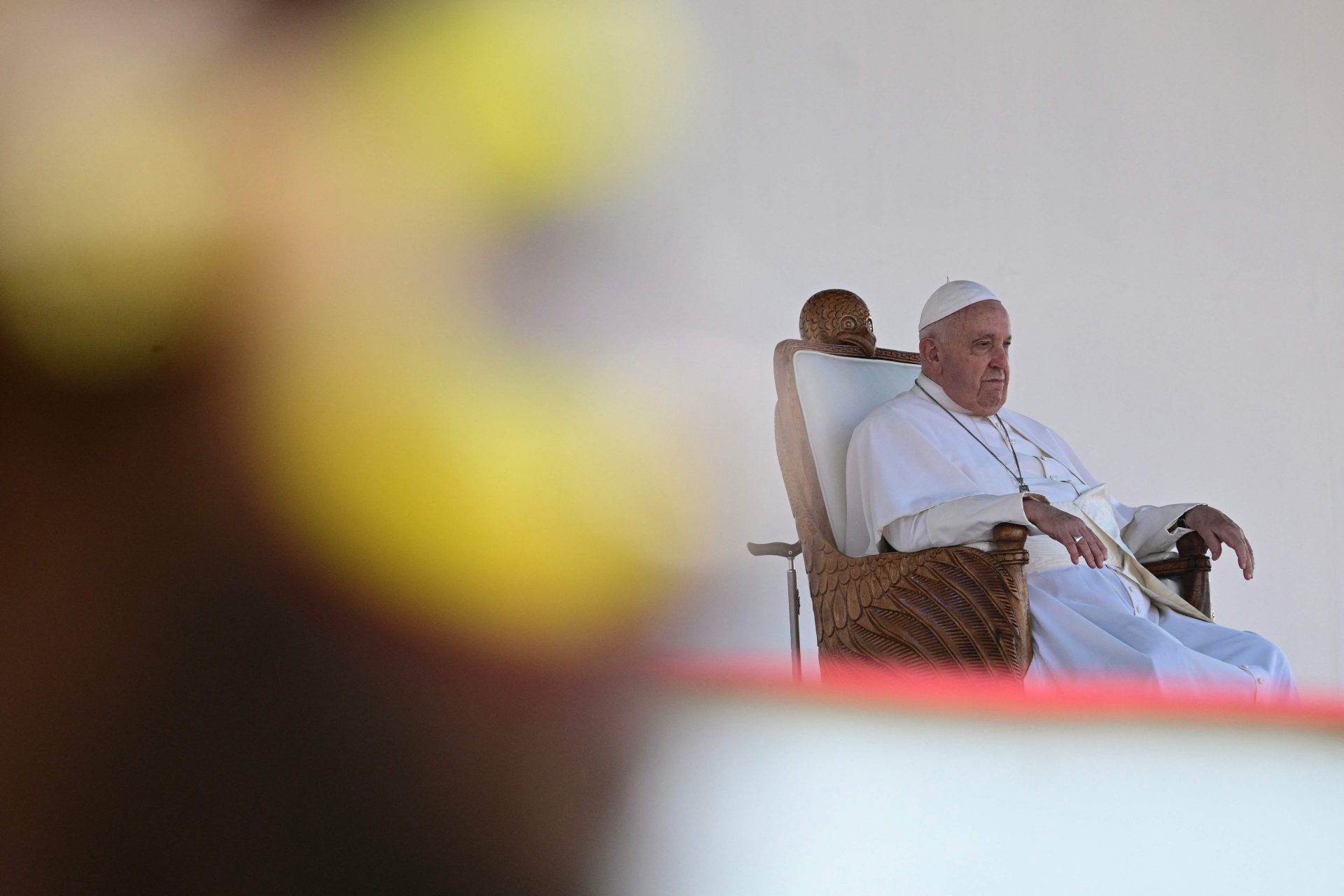 Papua Nova Guiné. Despedida do Papa em encontro com jovens