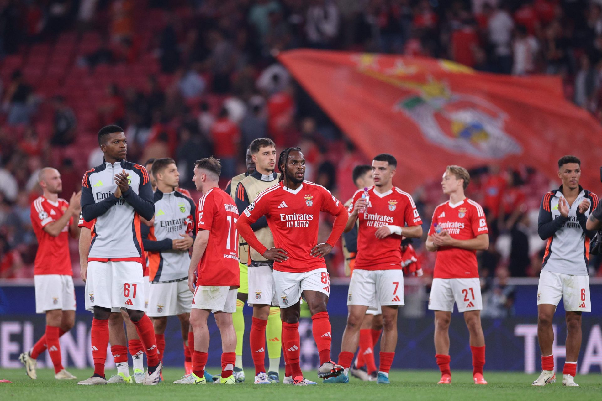 Benfica sofre primeira derrota na Liga dos Campeões