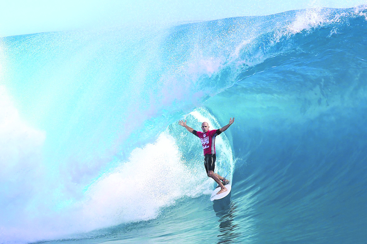 Kelly Slater. O ‘superboy’ que dominava as ondas como ninguém