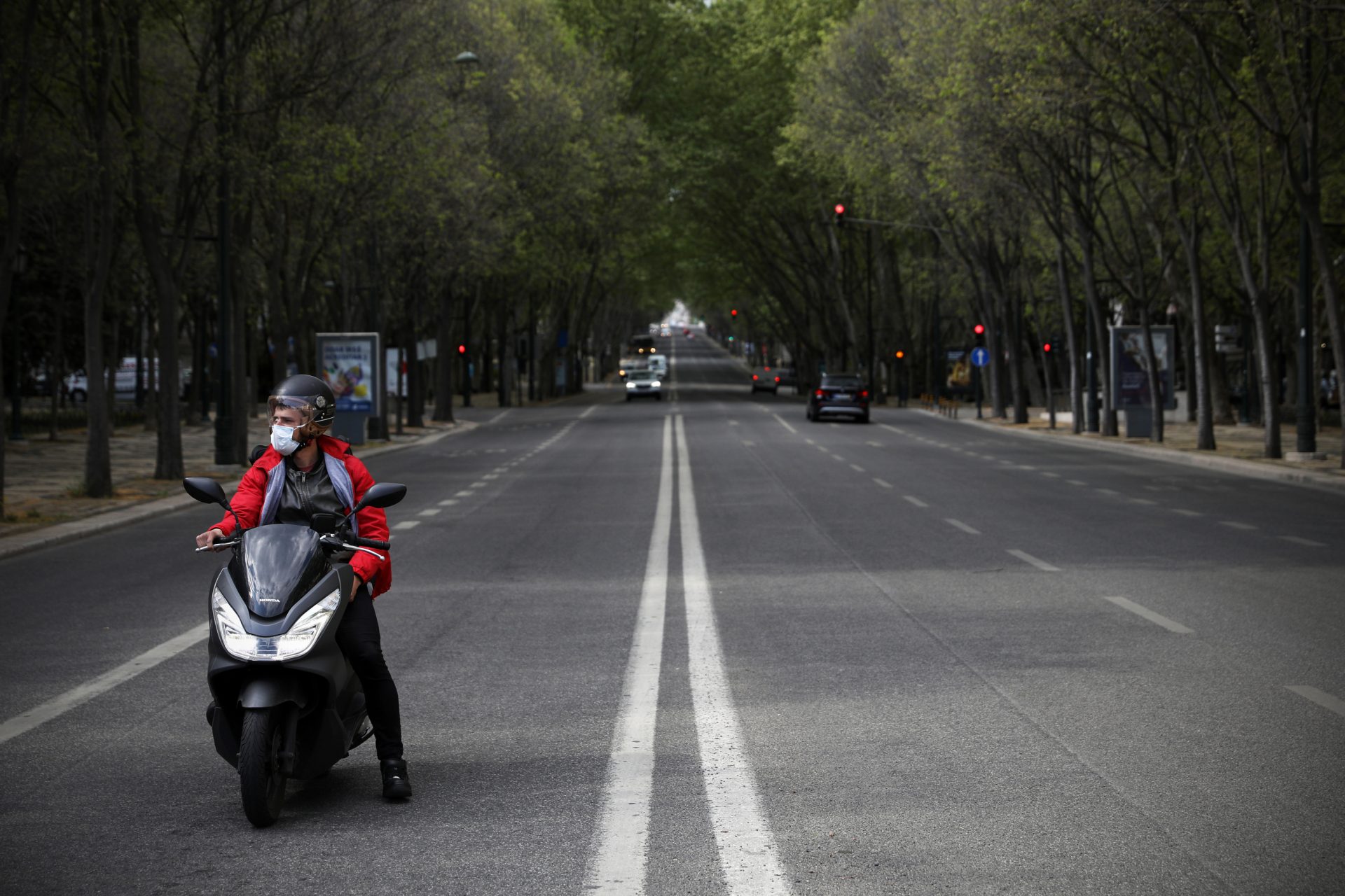 Avenida da Liberdade com menos poluição