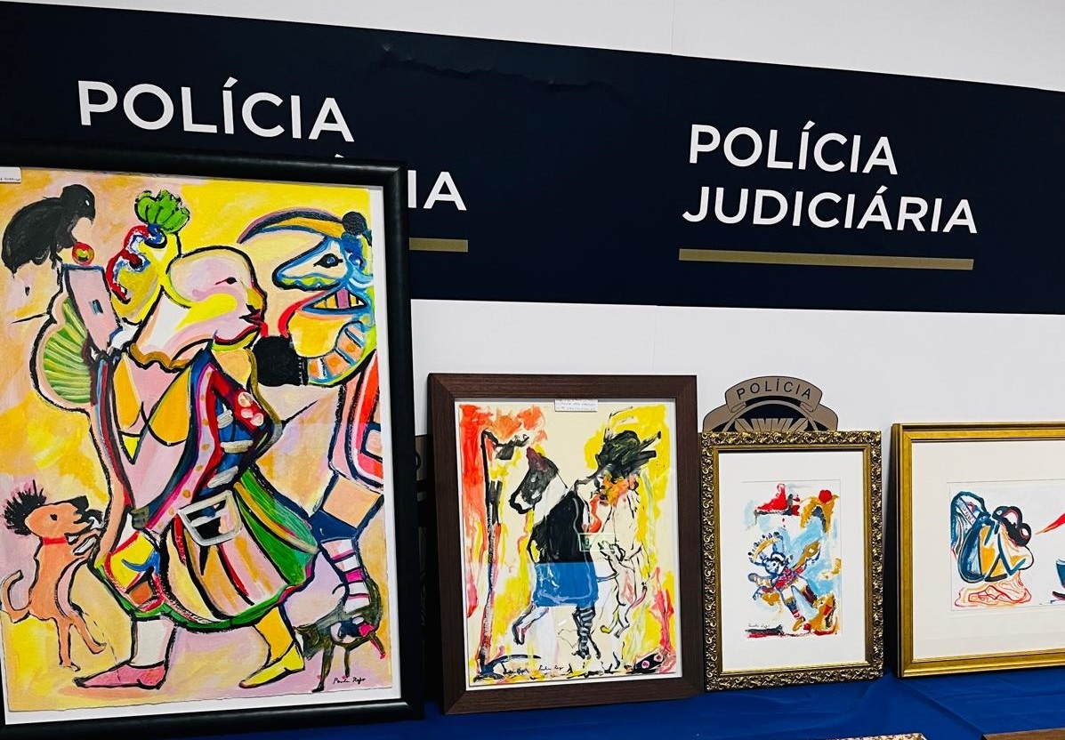 Detido falsificador de arte. PJ apreende mais de duas dezenas de quadros falsos