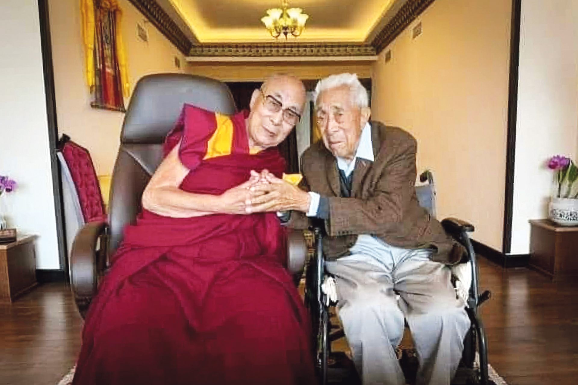 Gyalo Thondup. O irmão mais velho de Dalai Lama