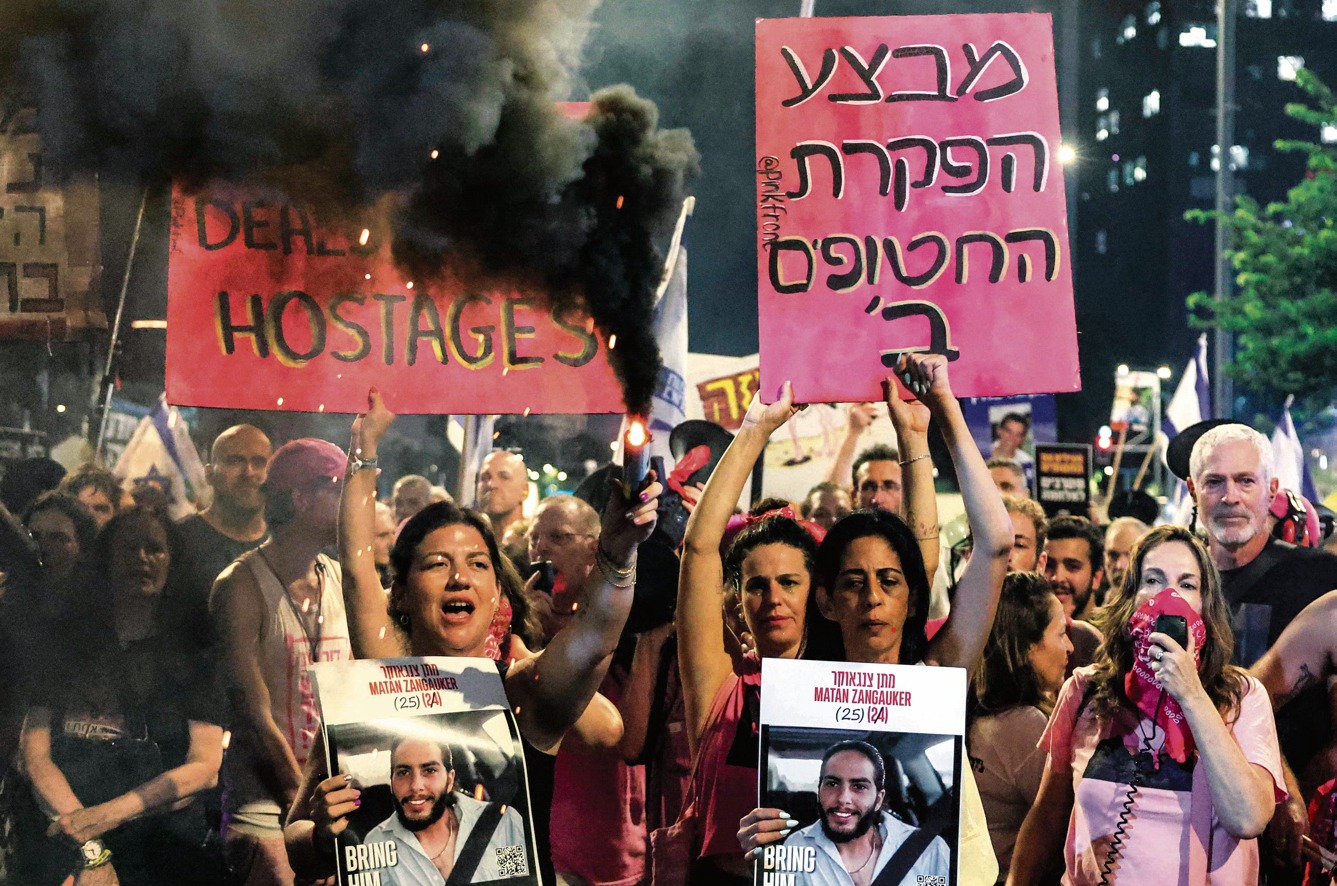 Israelitas exigem regresso dos reféns