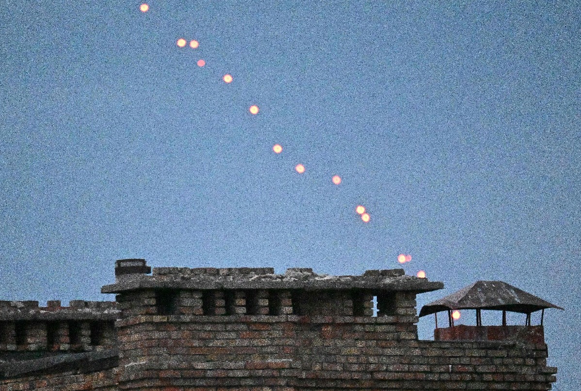 Quase 500 drones russos lançados contra a Ucrânia