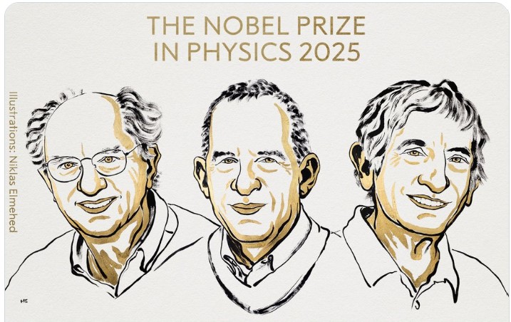 John Clarke, Michel H. Devoret e John M. Martinis distinguidos com Nobel da Física